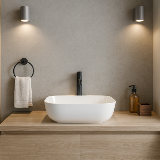 455*325*135mm Bathroom Oval Above Counter White Ceramic Wash Basin 455*325*135mm Bathroom Oval Above Counter White Ceramic Wash Basin